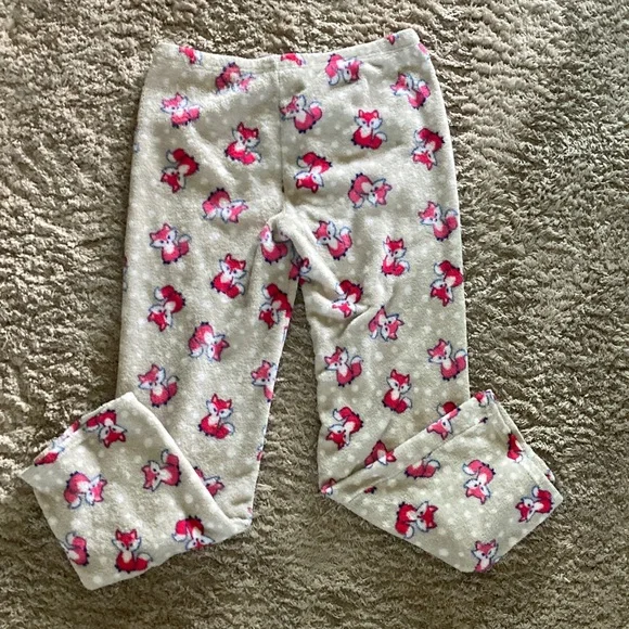 Women’s fox print pajama pants - Picture 4 of 5
